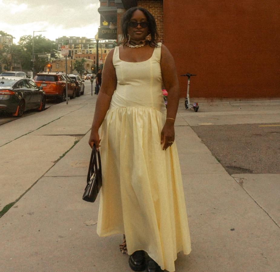 Hutch drop waist maxi dress