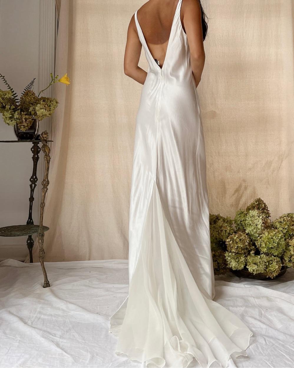 Vintage Bias Cut Slip Dress — photo 2 of 5