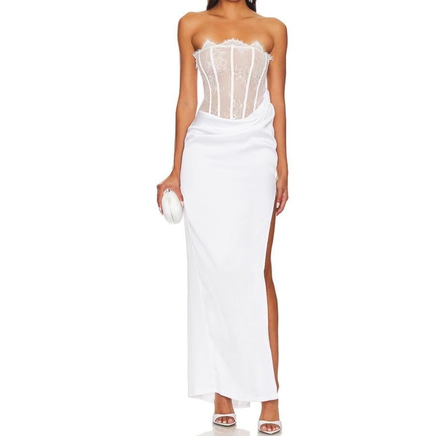 NBD Nalani White Gown — photo 2 of 3