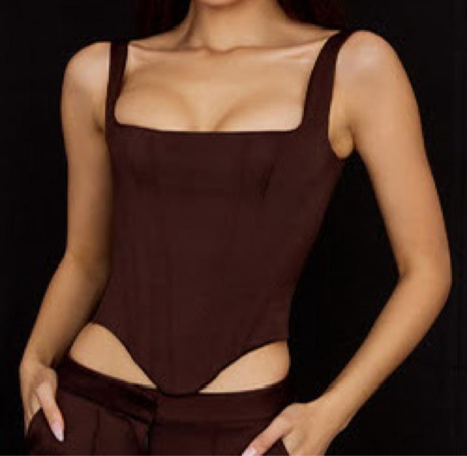 House of CB brown corset