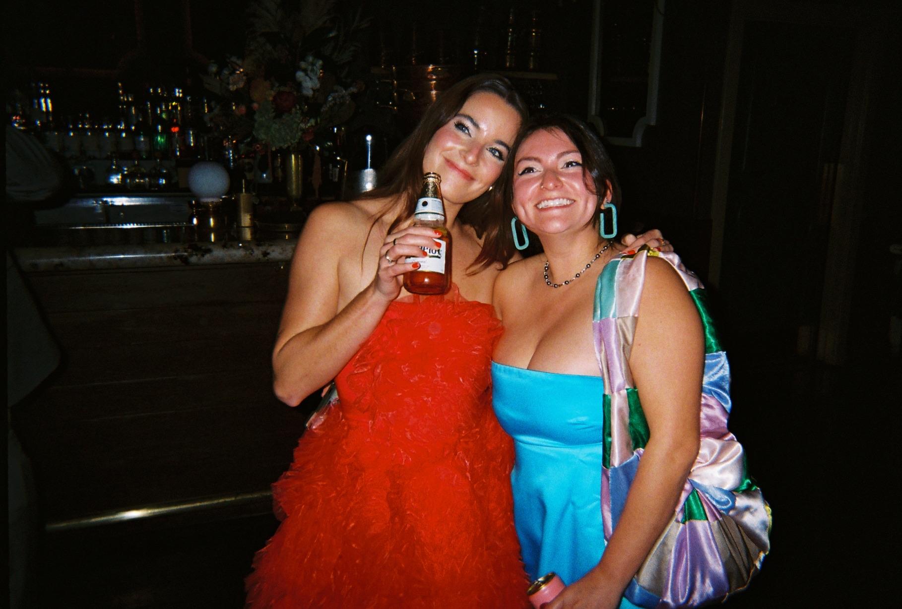 Marchesa Tulle Red Mini Dress — photo 3 of 3
