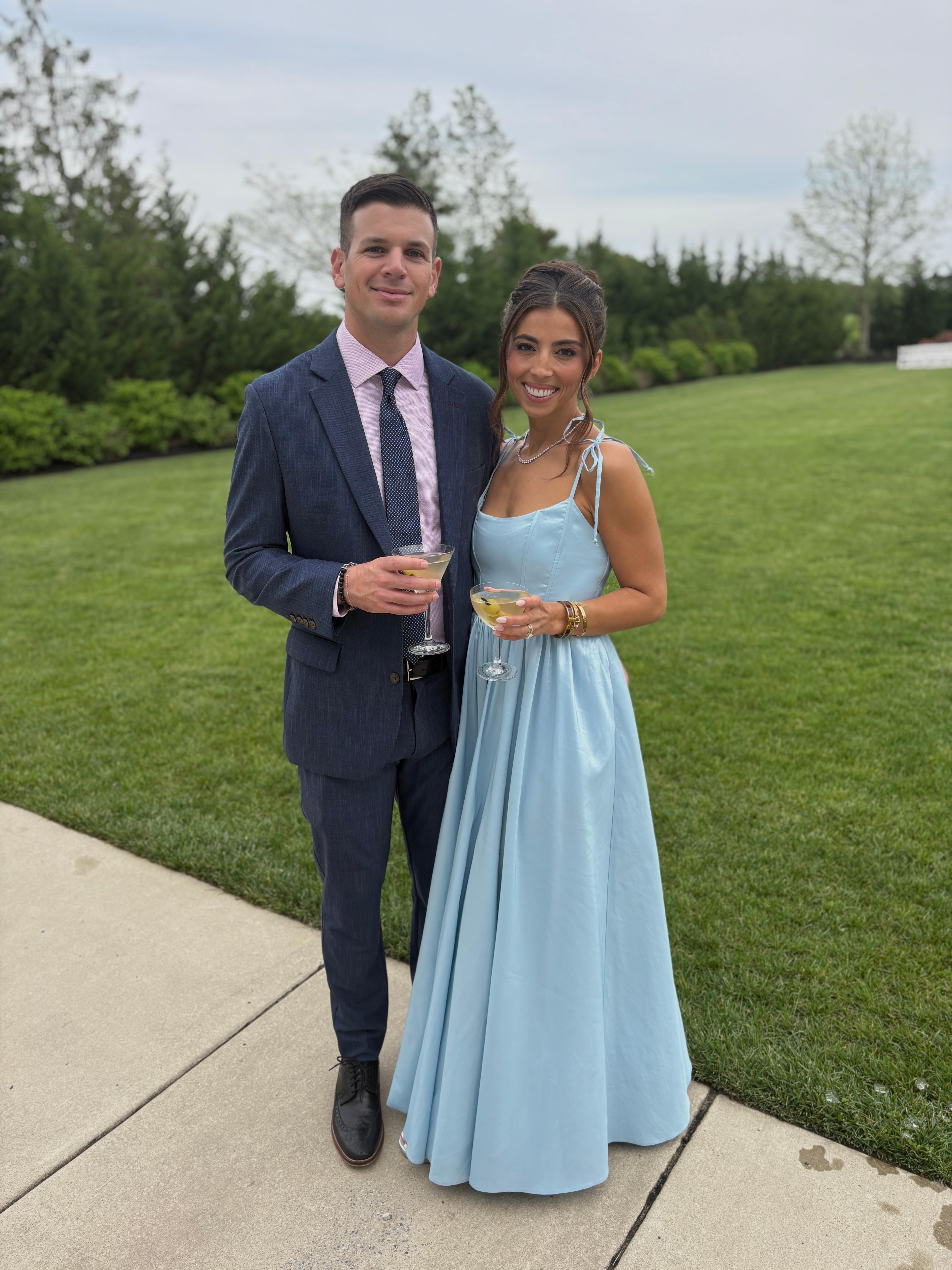 Light Blue Flowy Dress
