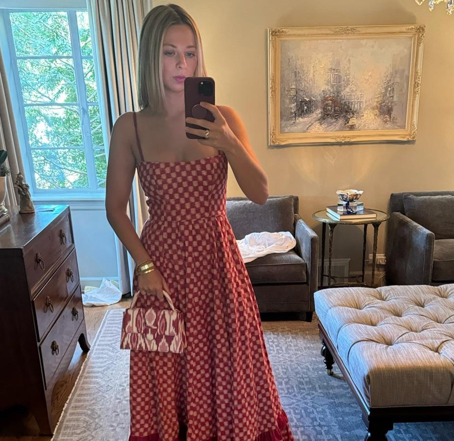 Red Checkmate Dress