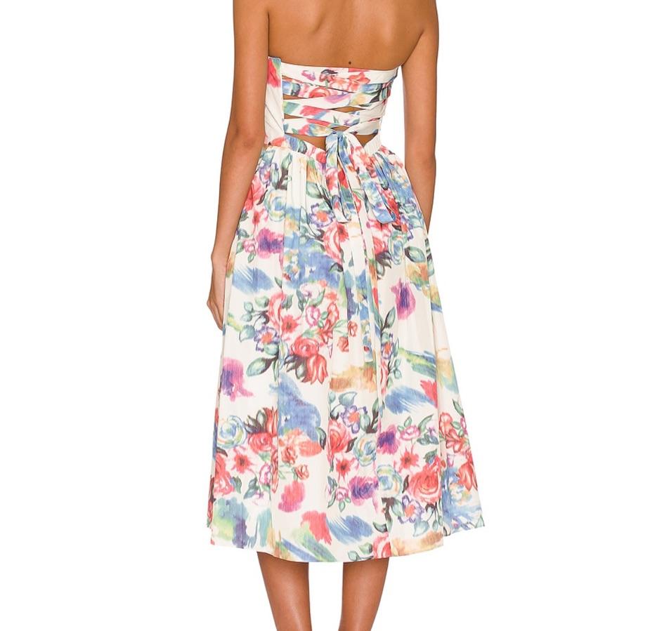Amanda Uprichard Floral Dress — photo 3 of 4