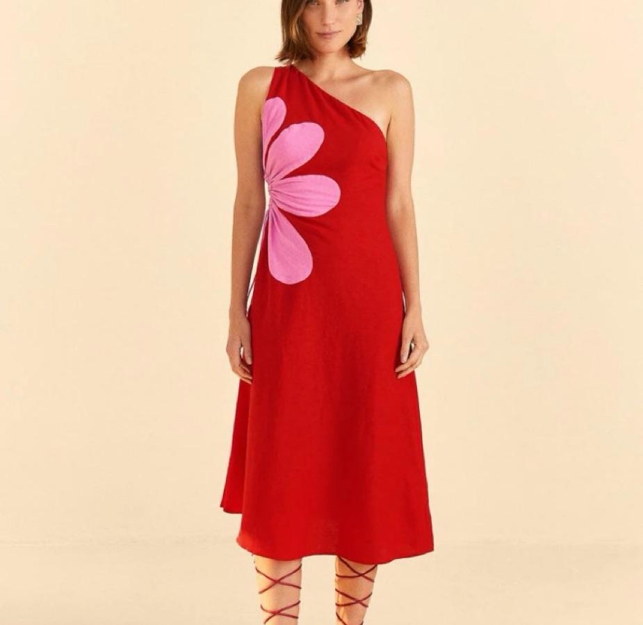 Farm Rio Cut-Out Flower Dress — photo 2 of 5