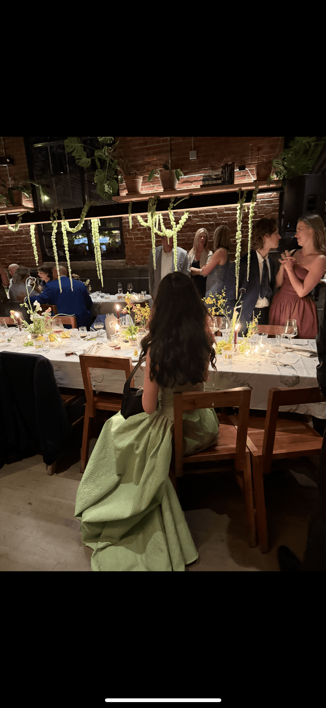 Rachel Gilbert Green Gown — photo 6 of 6