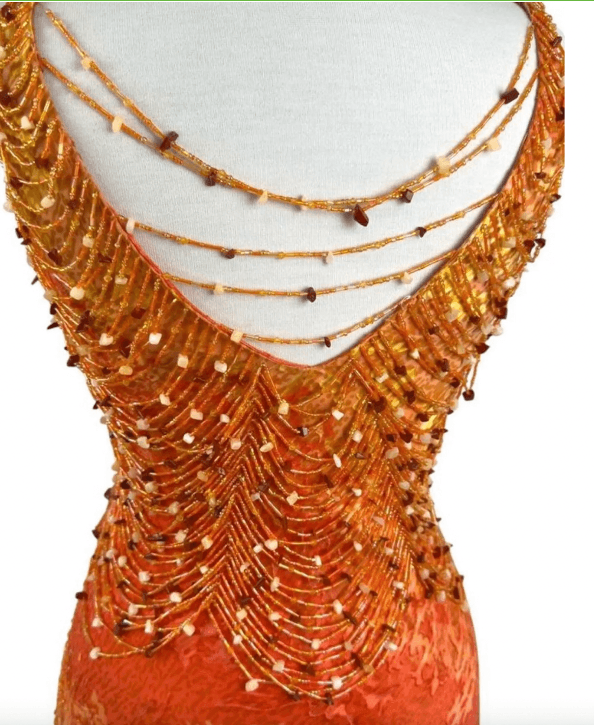 RARE Embellished Vintage Evening Dress — photo 2 of 3