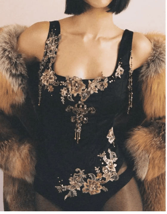 Mandalay Beaded Corset — photo 2 of 2