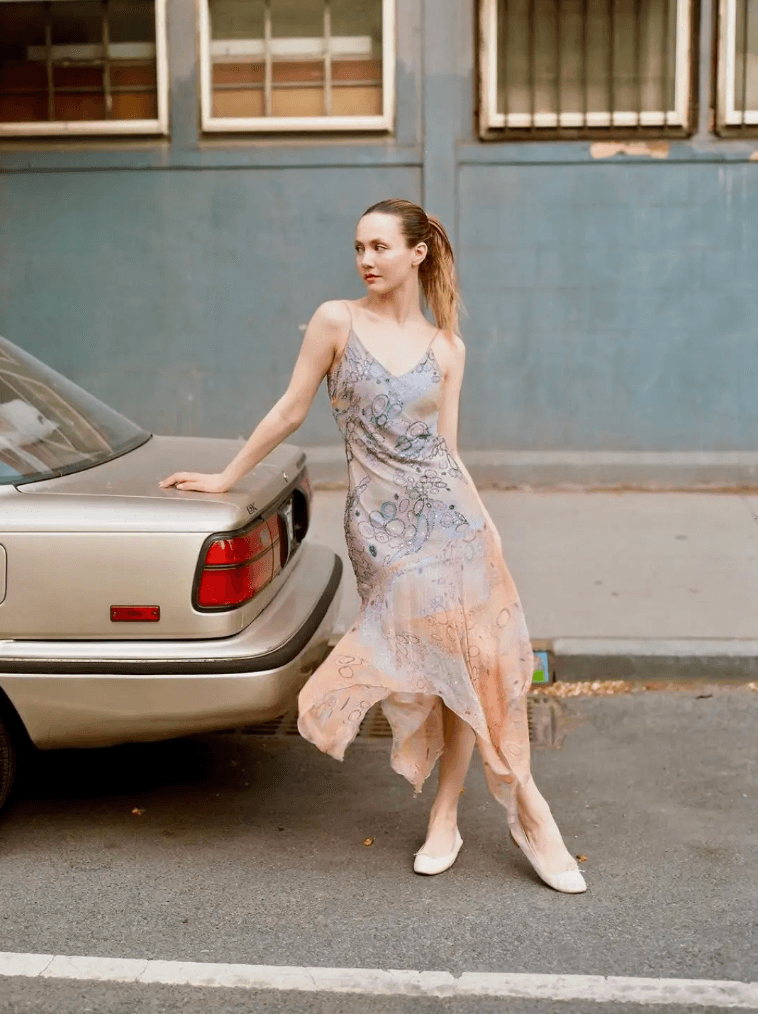 VIRAL RARE Vintage Fairy Beaded Dress
