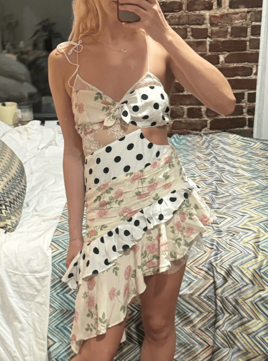 For Love and lemons Butterscotch Dress