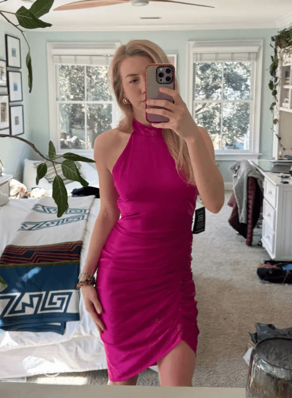 Retrofete Sophie Pink Dress