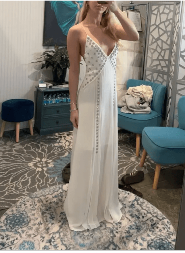 Givenchy Crystal Embellished Maxi