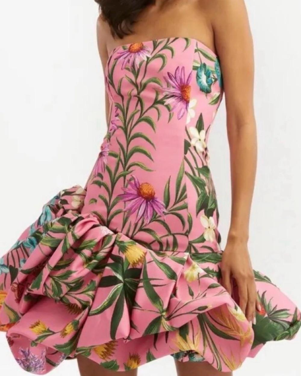 Floral Balloon-hem Dress — photo 5 of 5