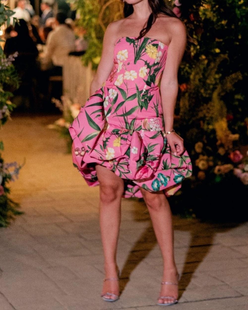 Floral Balloon-hem Dress — photo 1 of 5