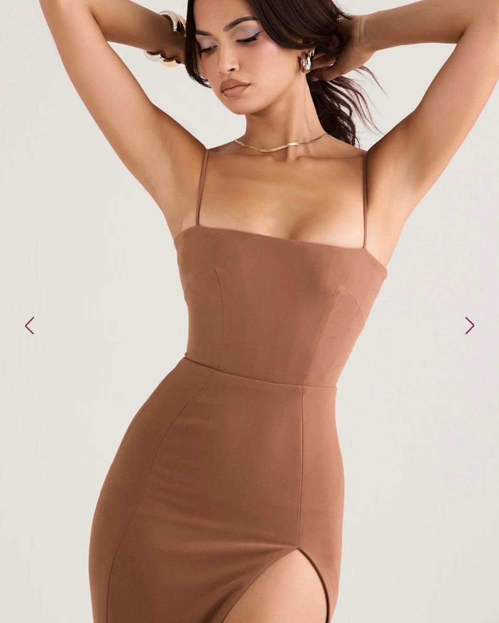'Jaida' Toast corset maxi dress — photo 4 of 5