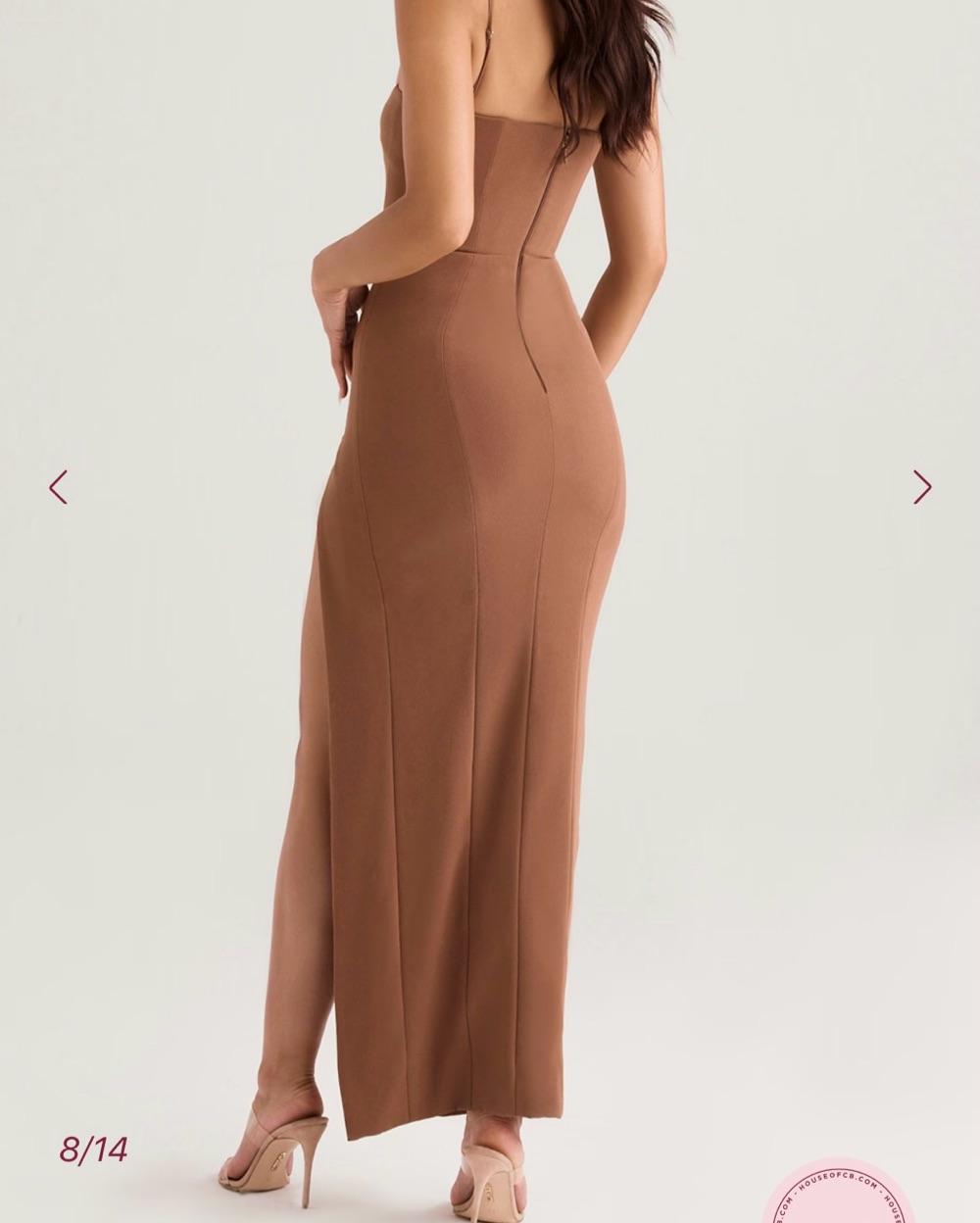 'Jaida' Toast corset maxi dress — photo 5 of 5