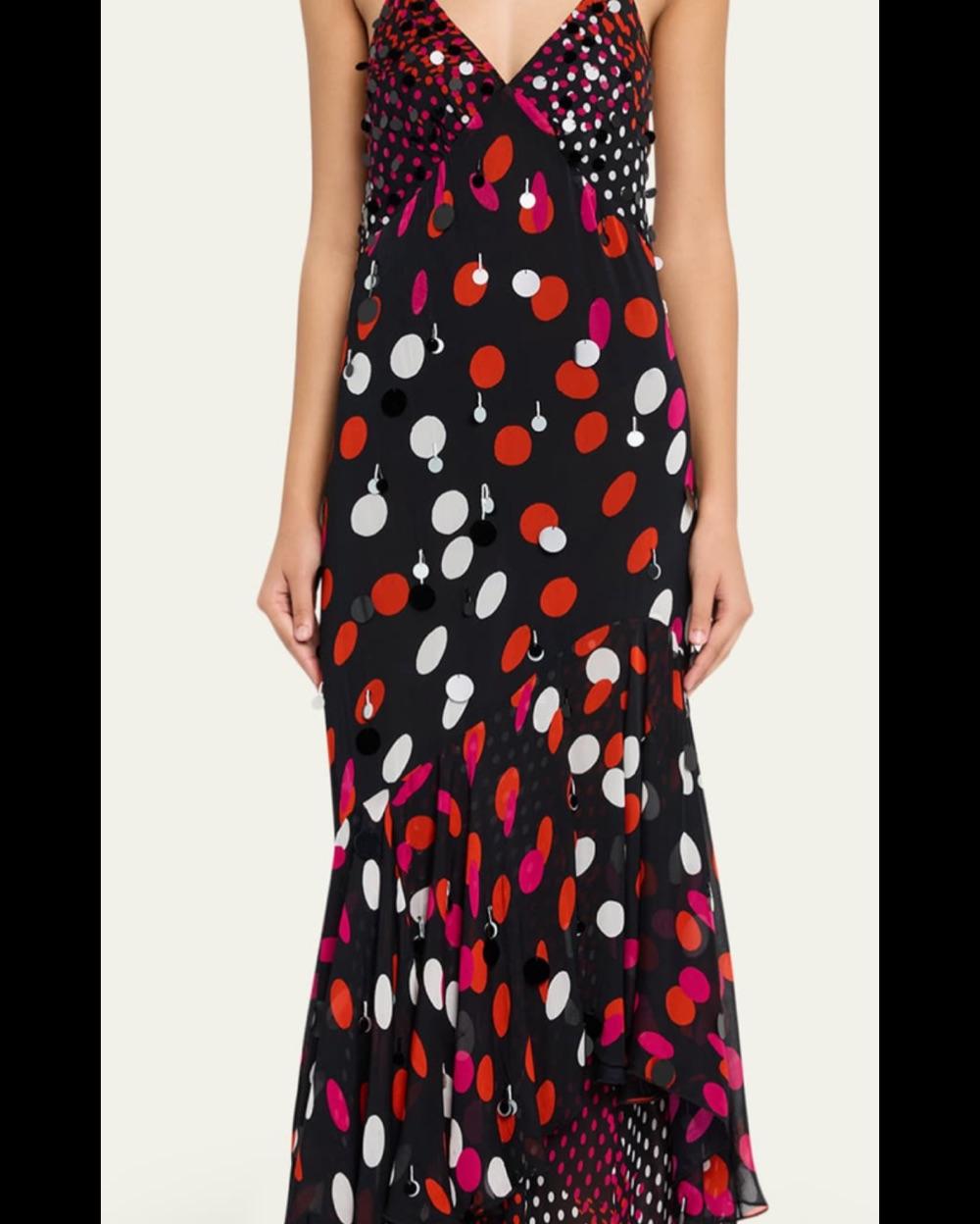 Diane Von furstenberg maxi sequin dress — photo 4 of 5