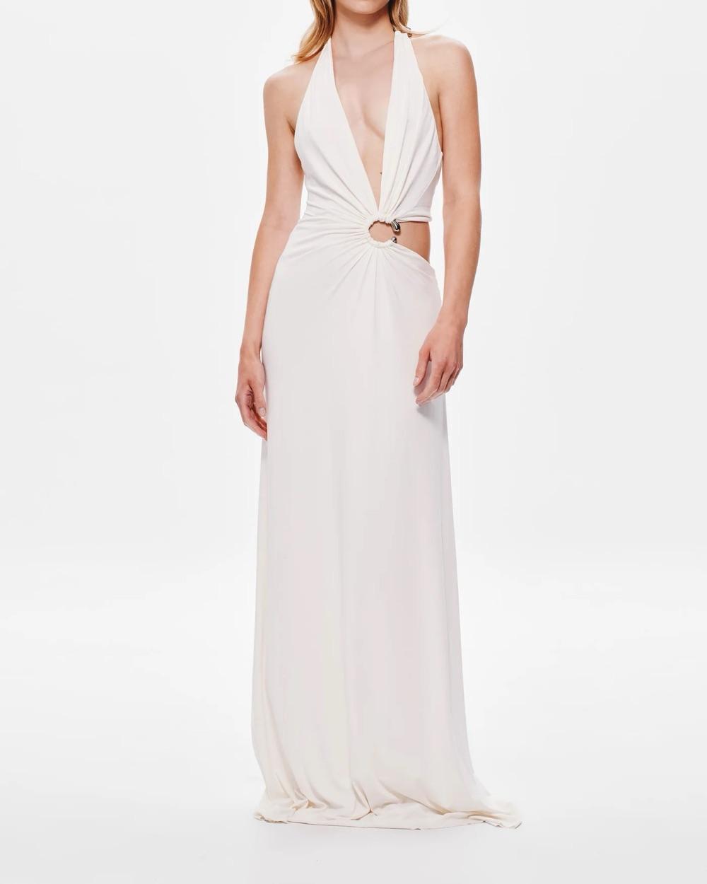 Misha Devon Cupro gown — photo 3 of 4