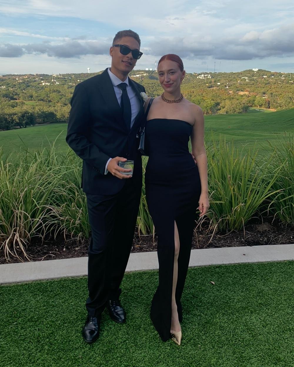 Sexy Minimalist Black Gown — photo 1 of 3