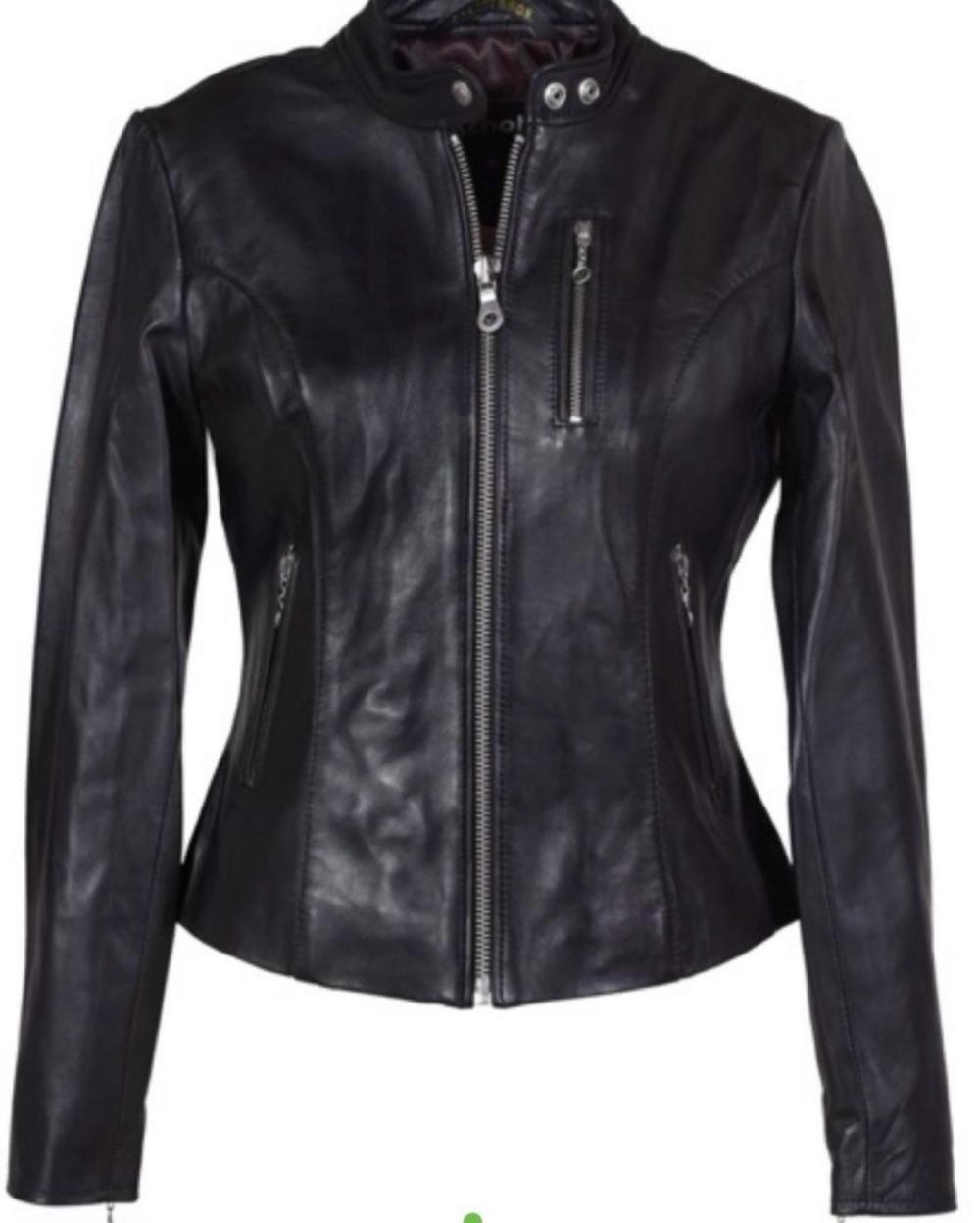 Schott Lambskin "Cafe" Leather Jacket