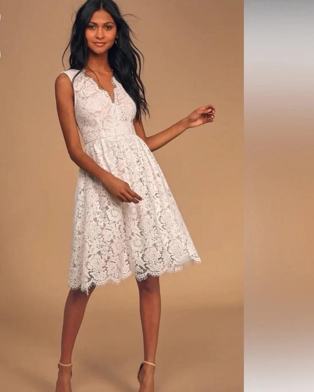 Lace Ivory Dress