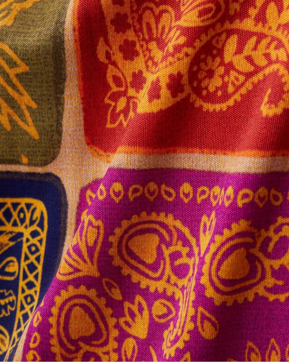 Farm Rio Knotted Cutout Printed Dress — photo 4 of 6