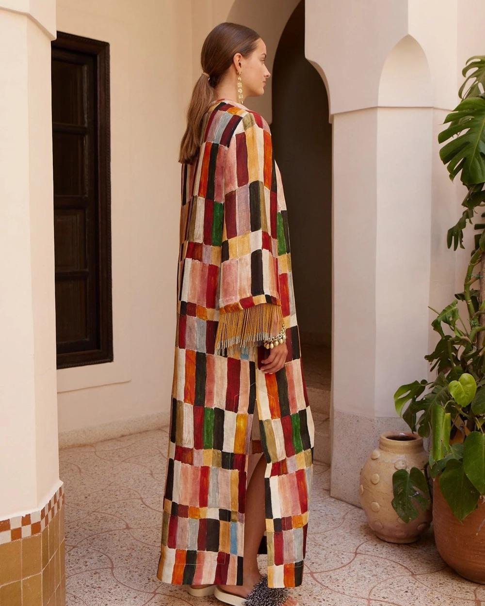 Alemais Majorelle Tunic Linen Dress US 6 — photo 2 of 3