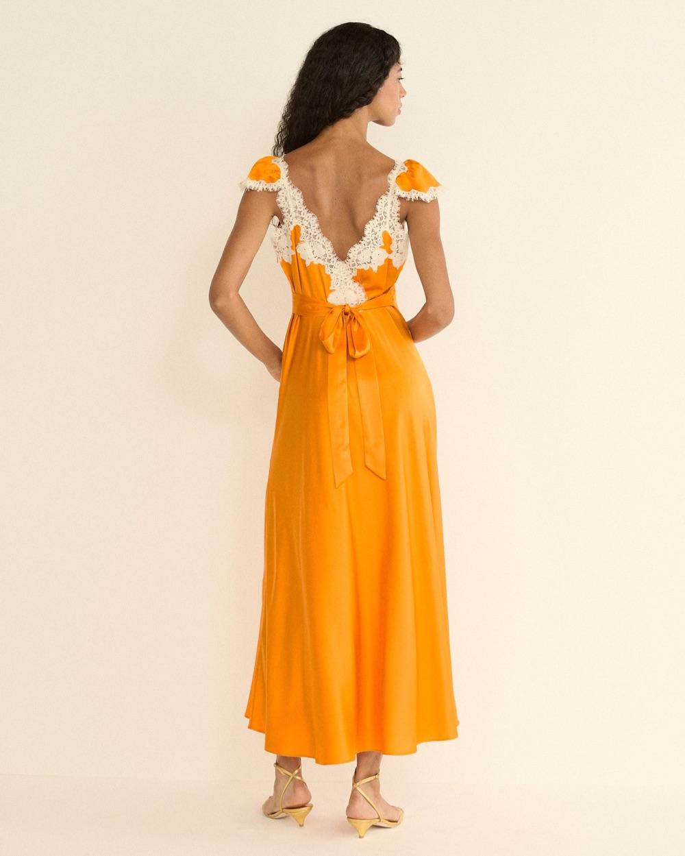 Doen Fiona Dress Tangerine - M — photo 5 of 6