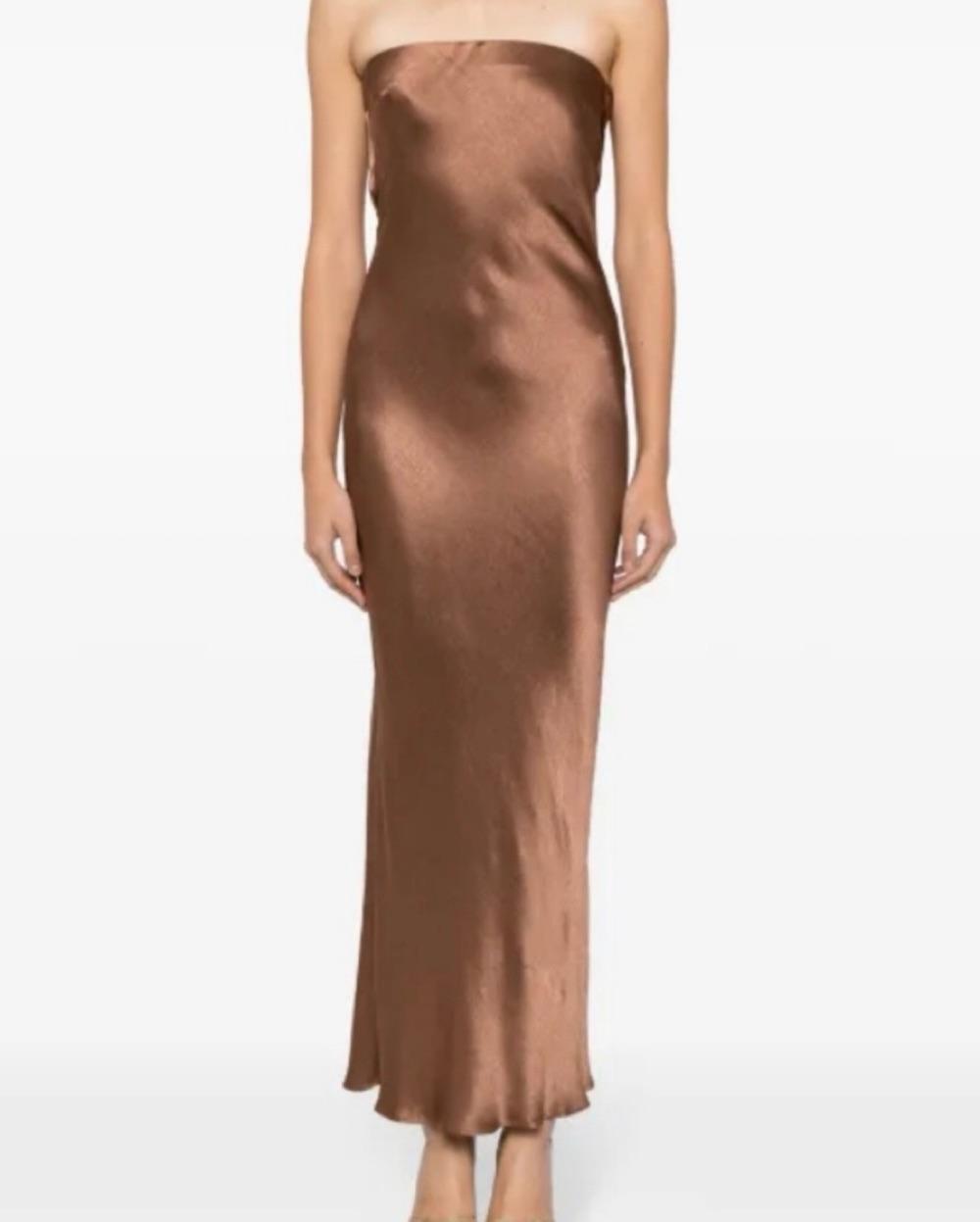 Bec & Bridge Strapless Moondance dress