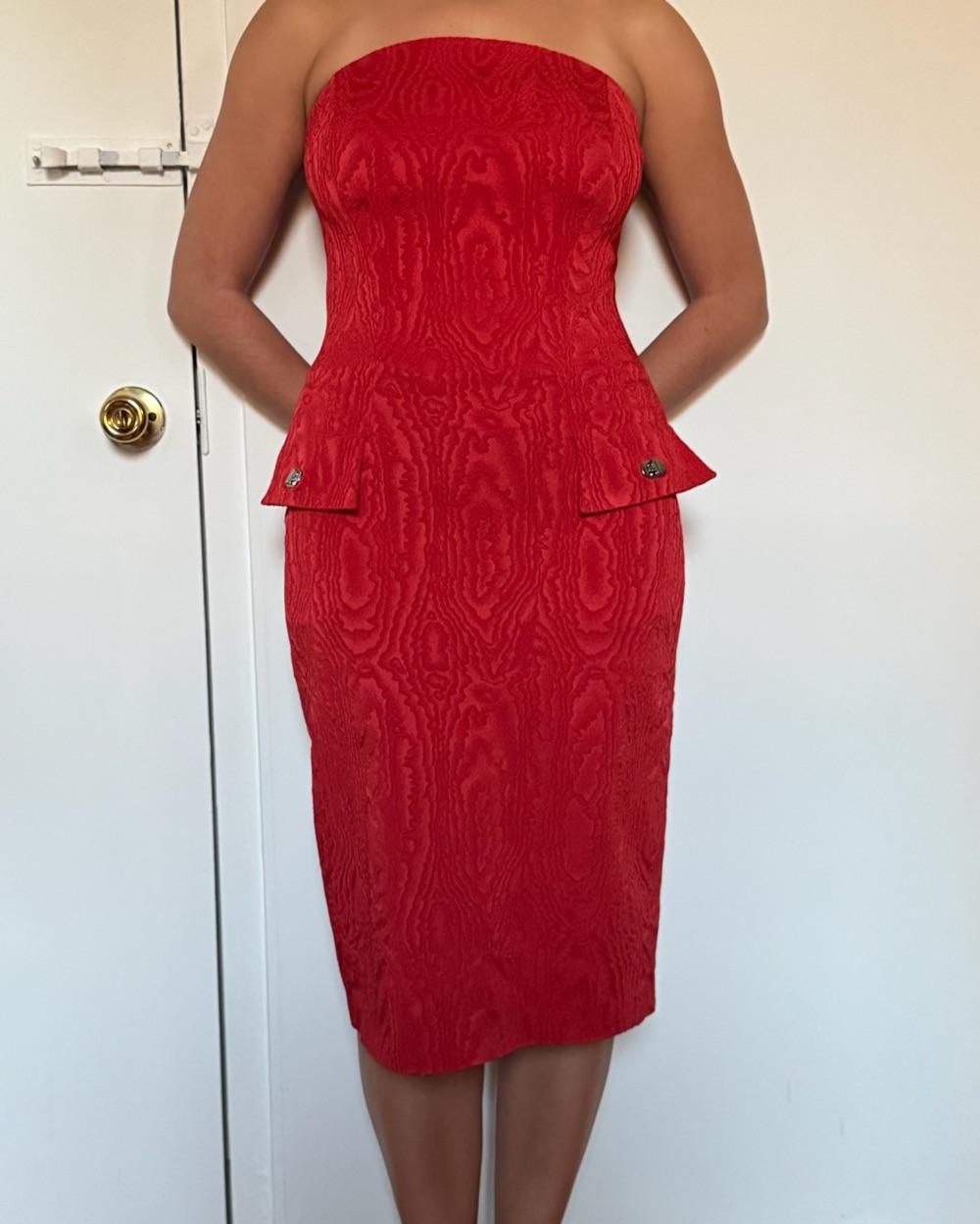 jean paul gaultier knee-length dress
