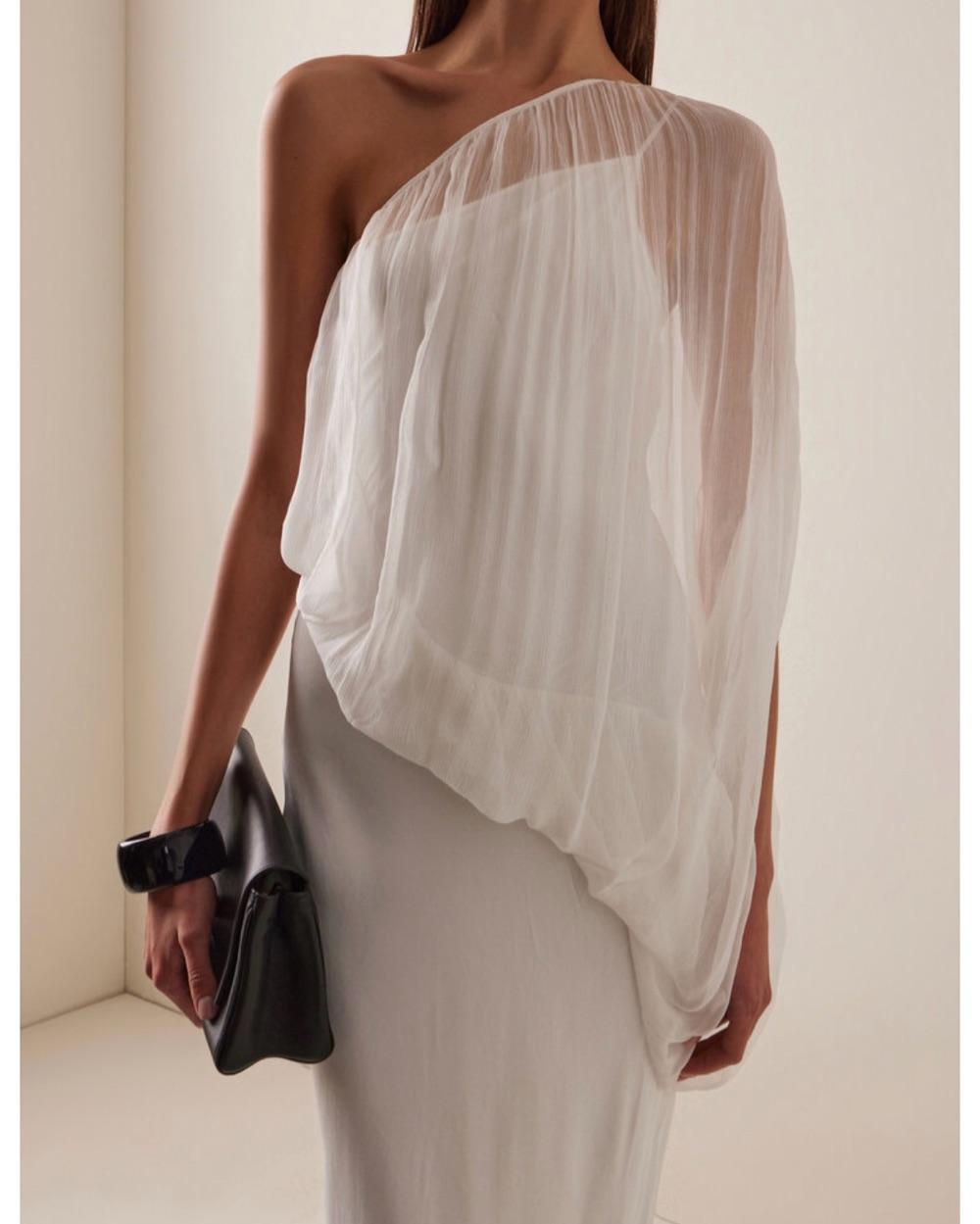 Third Form White Maxi